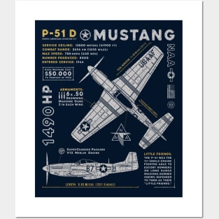 P-51 Mustang Posters and Art